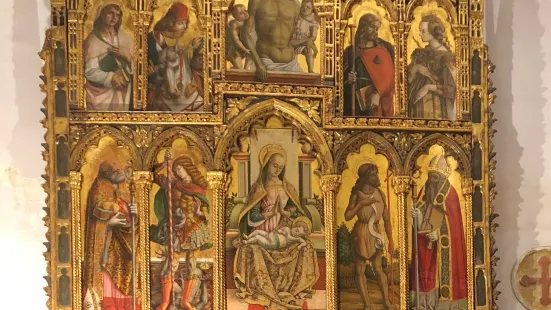 Pinacoteca A. Ricci - Polittici di Carlo e Vittorio Crivelli