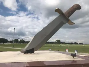 Worlds Largest Bowie Knife