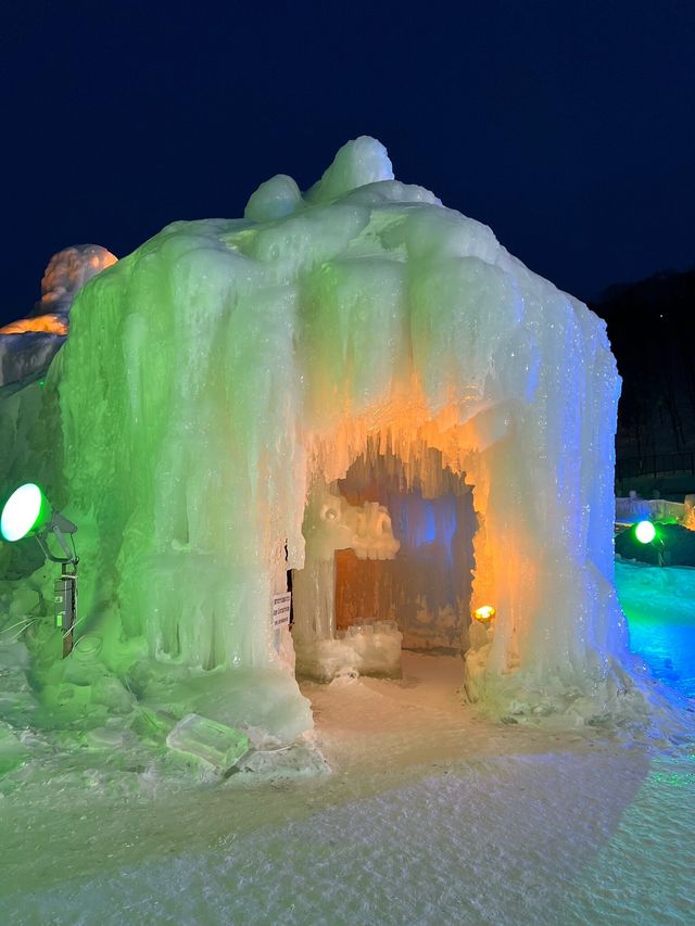 Sounkyo onsen ice festival | Kamikawa