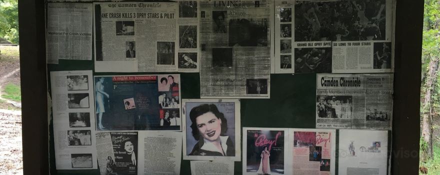 Patsy Cline Plane Crash Memorial