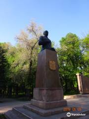Monument Bust to Ivan Panfilov