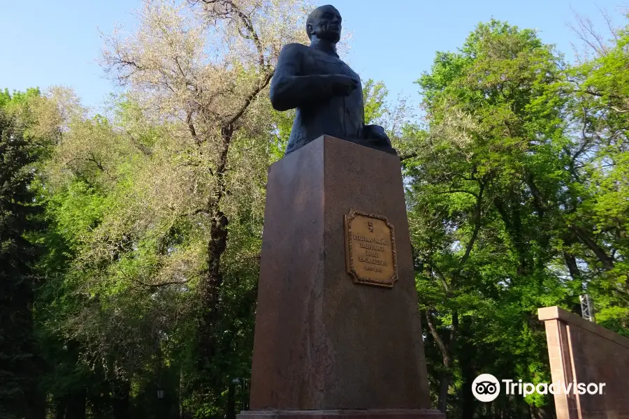 Monument Bust to Ivan Panfilov