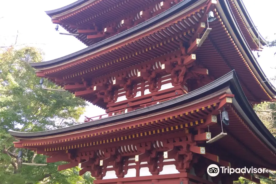 Three-storied Pagoda of Oka-dera Temple
