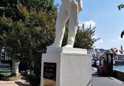 Statue de Gustave Flaubert