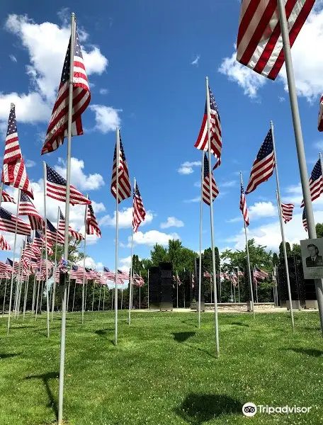 The Avenue of 444 Flags