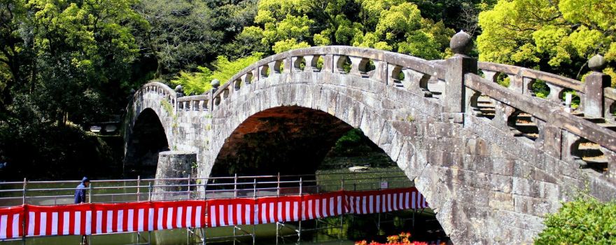 Megane Bridge of Isahaya