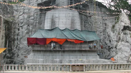 World's tallest granite Samadhi Buddha statue in Kurunegala