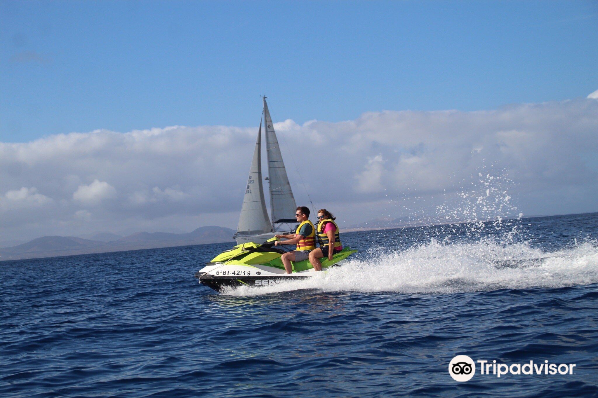 Double Jet Ski Experience in Playa Chica: Safe, Fun and