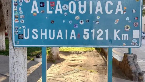 Cartel La Quiaca - Ushuaia