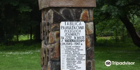 Pomnik zołnierzy poległych w walce z UPA