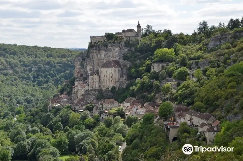 the small train of Rocamadour