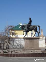 Statue of Kurmangaza Sagyrbayev