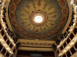 Opera Theatre Gioacchino Rossini - Pesaro city center - Italy