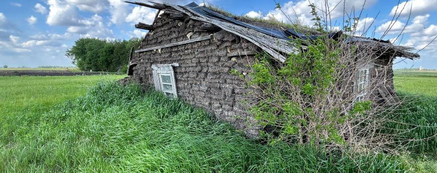Sod House on the Prairie