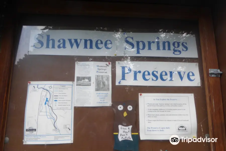 Shawnee Springs Preserve
