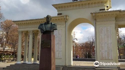 Bust Monument Georgy Zhukov