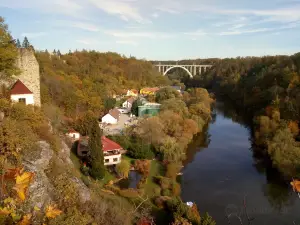 Bechyňsky Rainbow Bridge