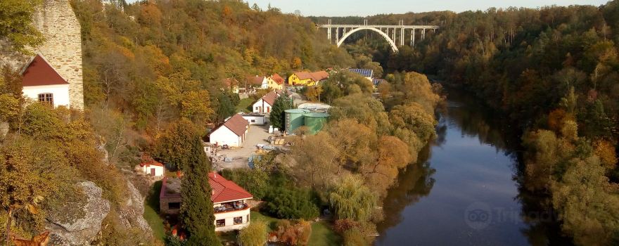 Bechyňsky Rainbow Bridge