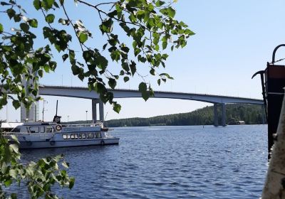 Puumalansalmen silta ja nakoalahissi