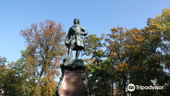Monument to Peter I, the founder of Kronstadt