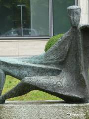 Skulptur "Der Wachter"