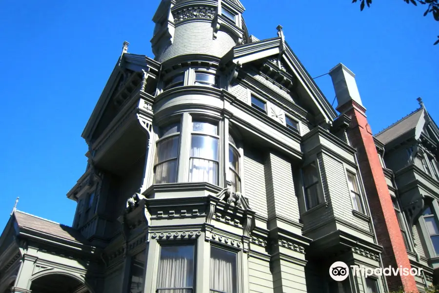 Victorian houses at McAllister st.