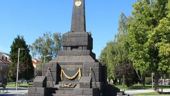 A monument to fallen soldiers of the Soviet Army
