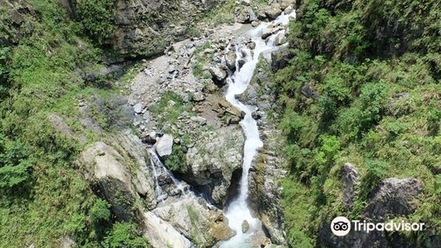Shuanglong waterfalls