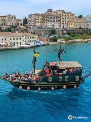 Corfu Pirate Ship Black Rose