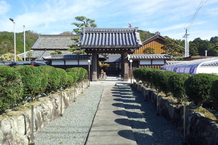 Cultural and historical landmark of Shoukeiji Temple in Taki