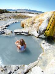 Travertine Hot Spring