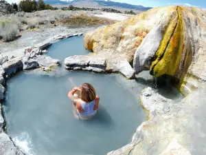 Travertine Hot Spring