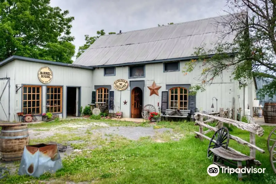 Black Prince Winery & Canadian Vinegar Cellars Century Barn & Barrel House with Wood-Fired Pizza & County Disc Golf