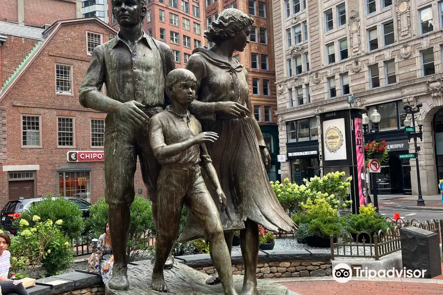 Boston Irish Famine Memorial