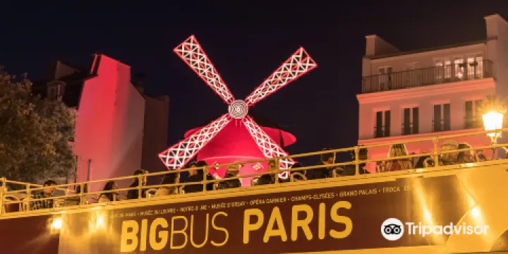Big Bus巴黎觀光巴士
