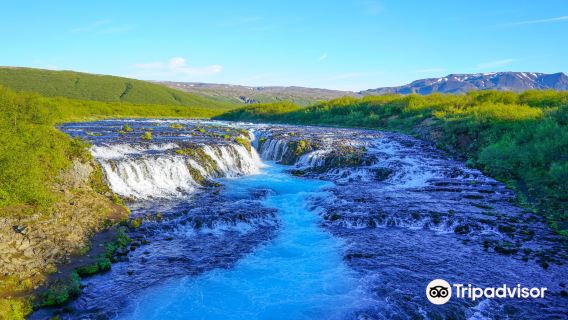 Bruarfoss Waterfall