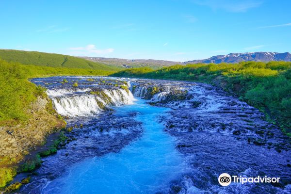 Bruarfoss Waterfall