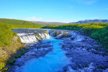 Bruarfoss Waterfall