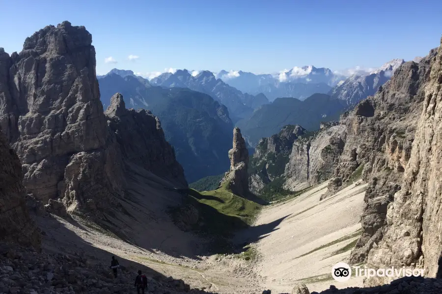 Il campanile delle Dolomiti - Campanile di Val Montanaia