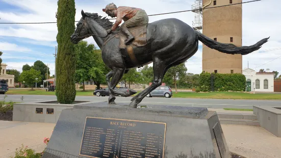 Black Caviar Statue