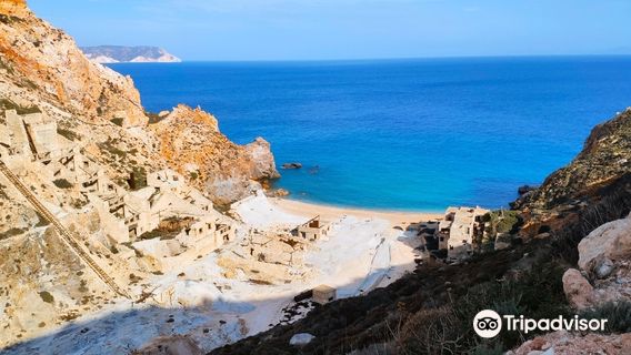 Thiorichia Beach (Old Sulfur Mines)