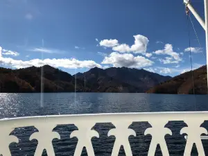 Lake Okutadami excursion ferry terminal