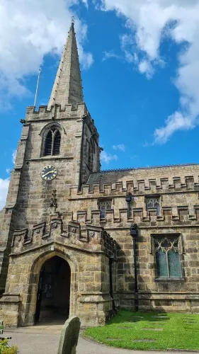 St Michael & All Angel's Church : Hathersage