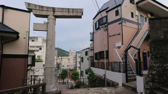 Sanno Shrine one-legged Torii Gate