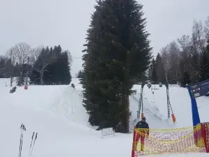 The ski areal Nad nádražím