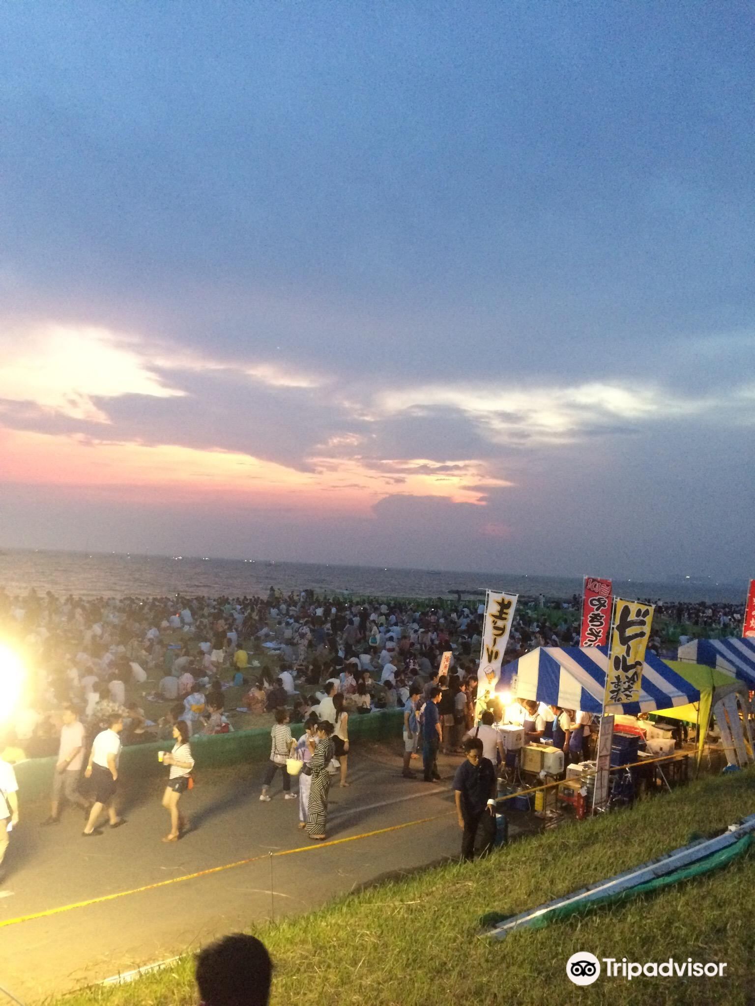 Makuhari Beach Fireworks Festa | Chiba