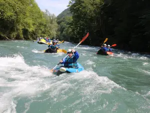 Rafting pavillon des Sensations