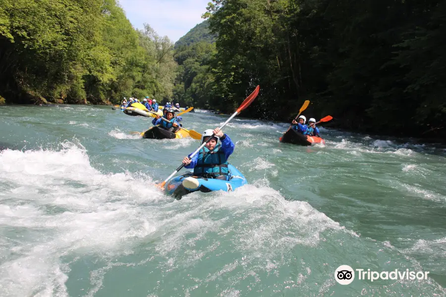 Rafting pavillon des Sensations