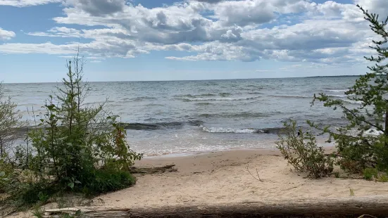 Northernmost Point of Lake Michigan