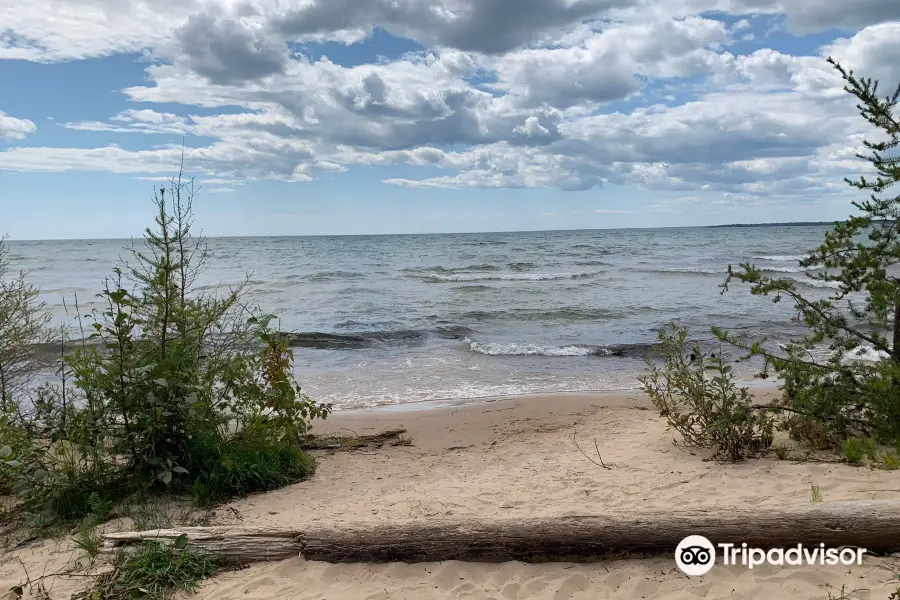 Northernmost Point of Lake Michigan